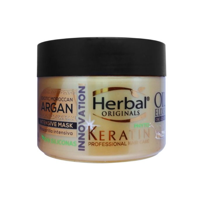 Маска для волос Mascarilla Capilar Phyto Keratin Argán Herbal, 300 ml маска для волос herbal интенсивная маска фито кератин комплекс 7 аминокислот антивозрастное действие