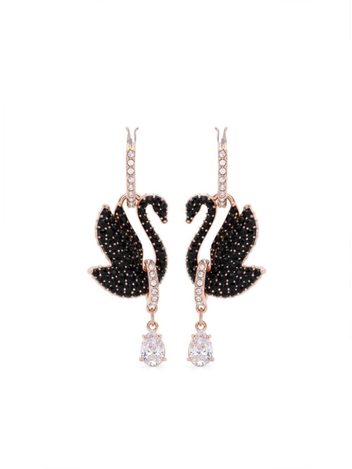 

Серьги-подвески Swan Swarovski, розовый