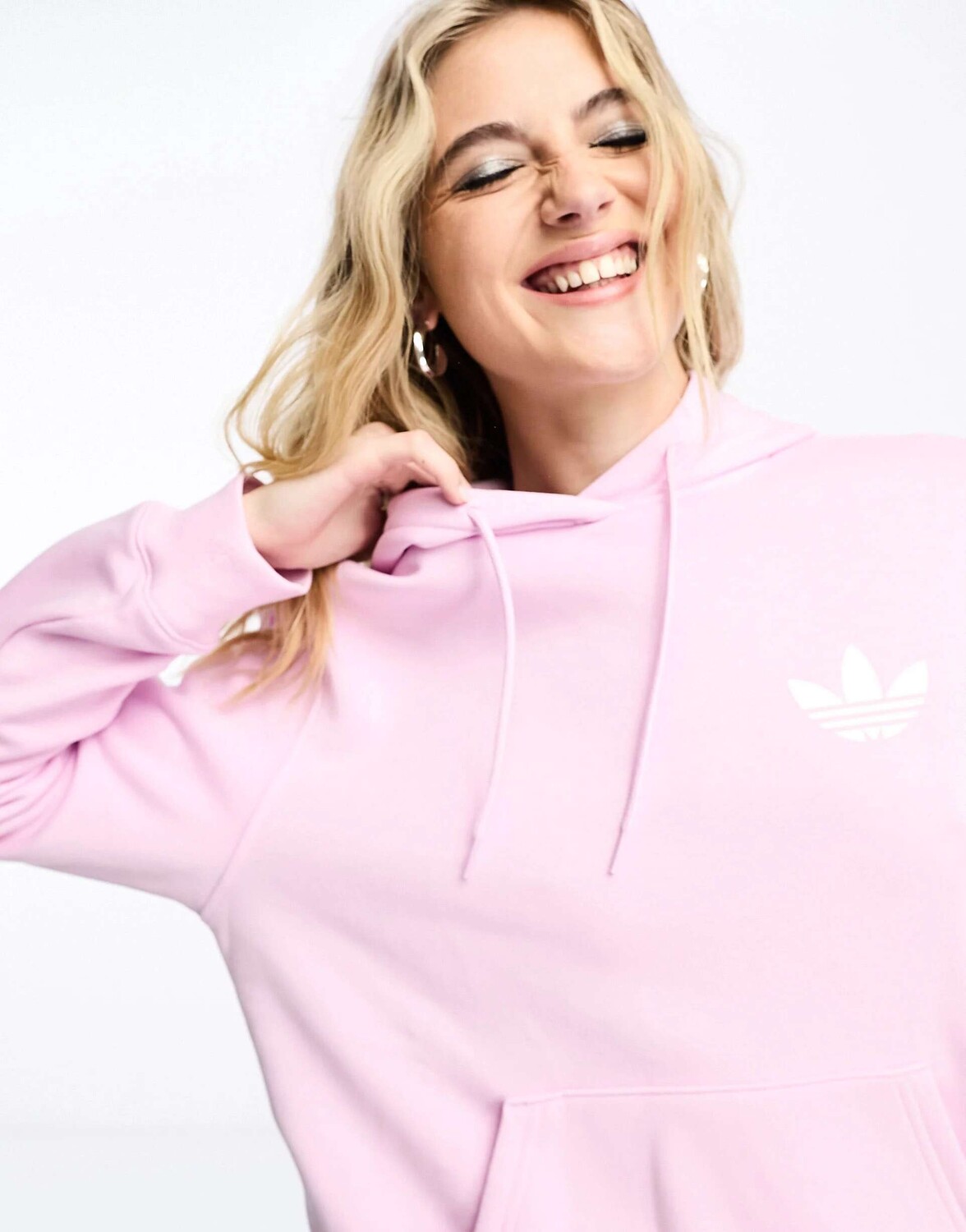 

Худи с логотипом adidas Originals Orchid Fusion