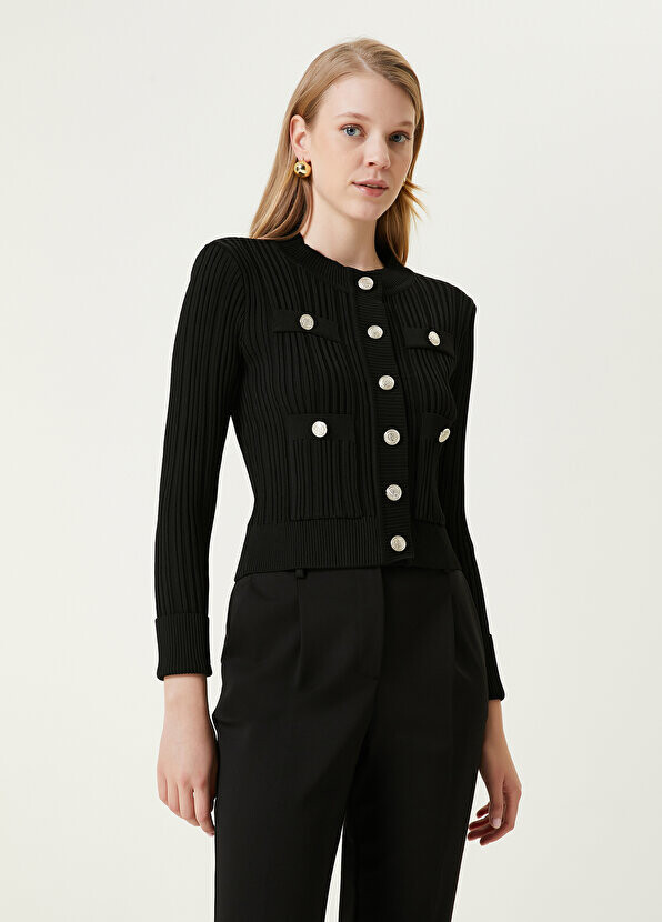 

Черная трикотажная куртка Beymen, Черный, Черная трикотажная куртка Beymen