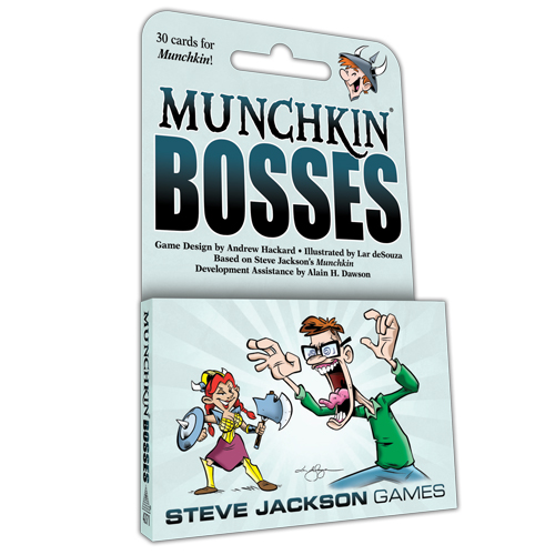 Настольная игра Munchkin Bosses Steve Jackson Games настольная игра steve jackson games zombie dice horde edition