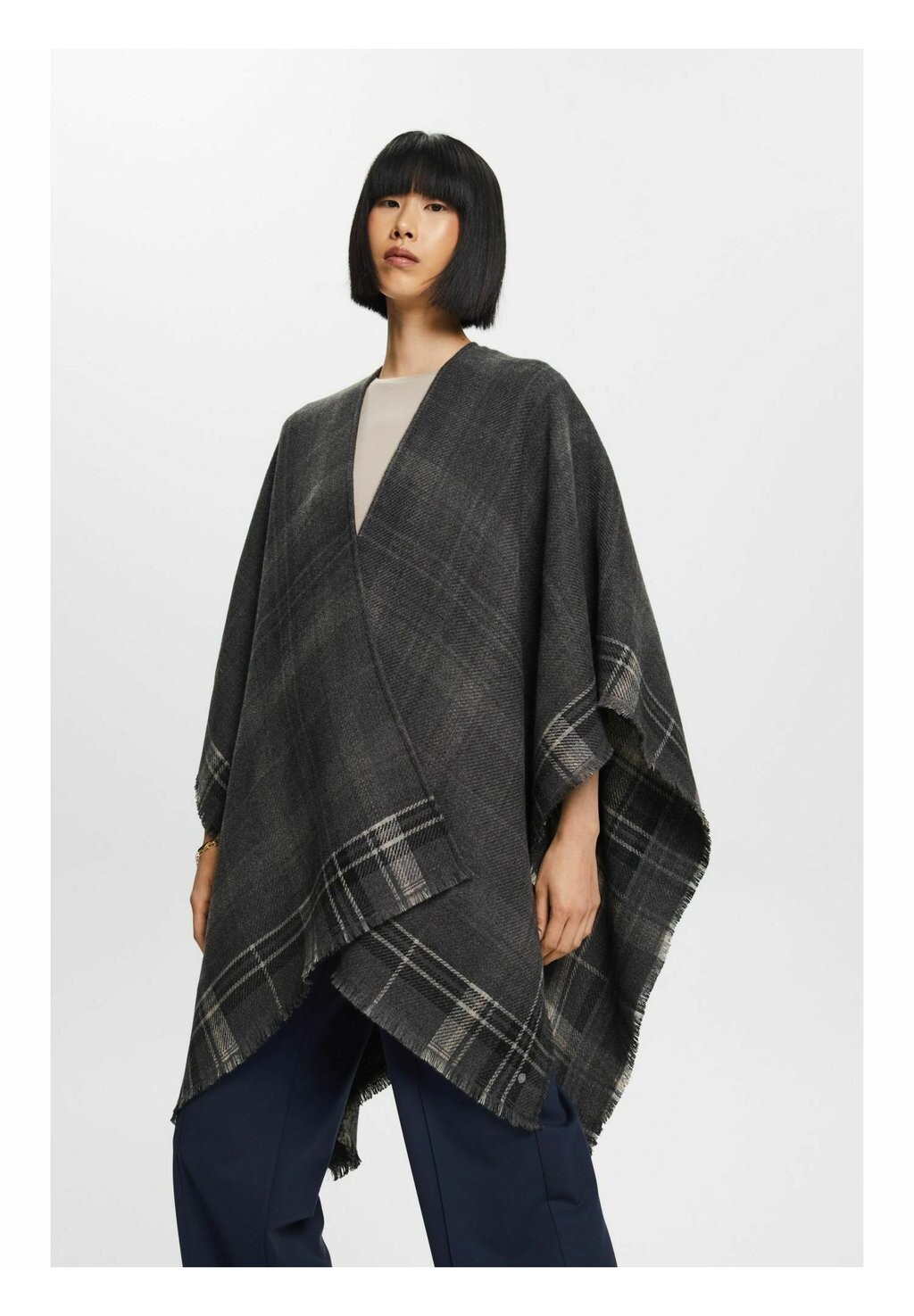 

Пончо Esprit ПОНЧО, цвет dark grey