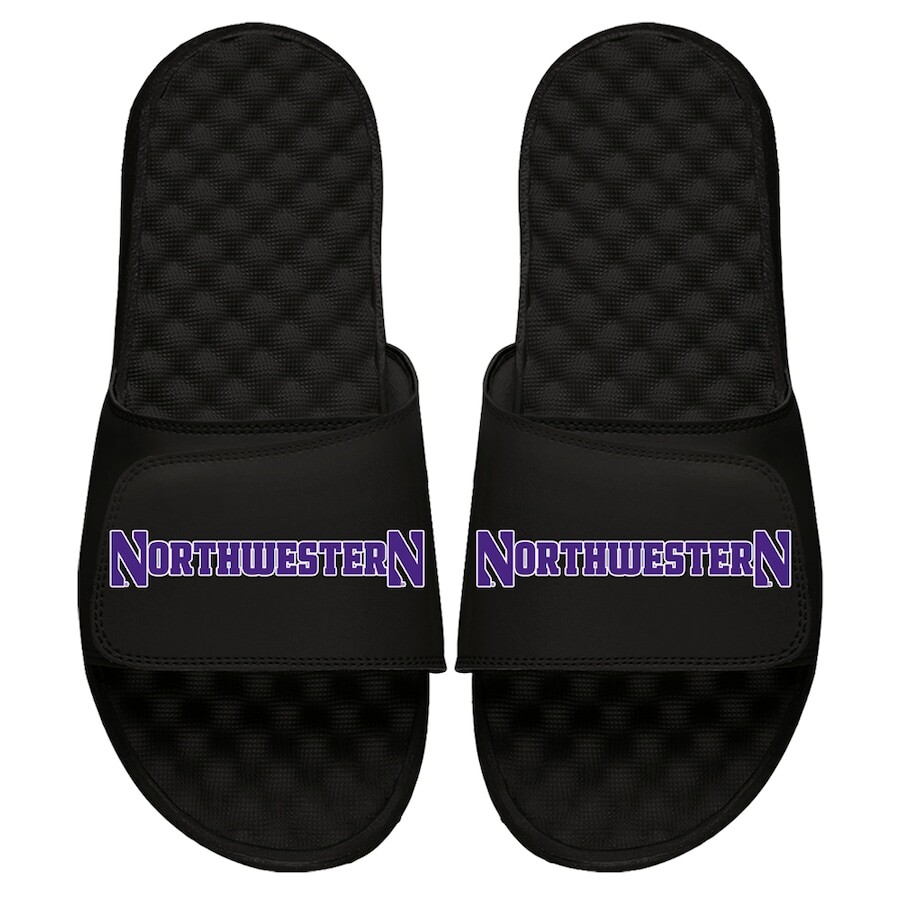

Шлепанцы ISlide Northwestern Wildcats, черный