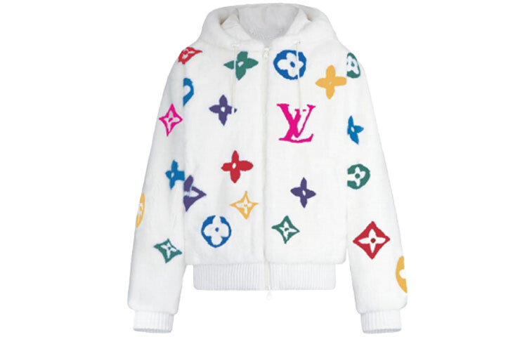 

Новые квартальные продукты LV Sweatshirt Men White Louis Vuitton, белый