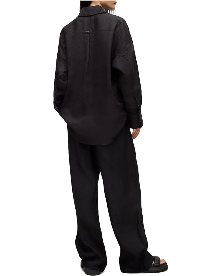 

Брюки AllSaints Tyler Trousers, черный
