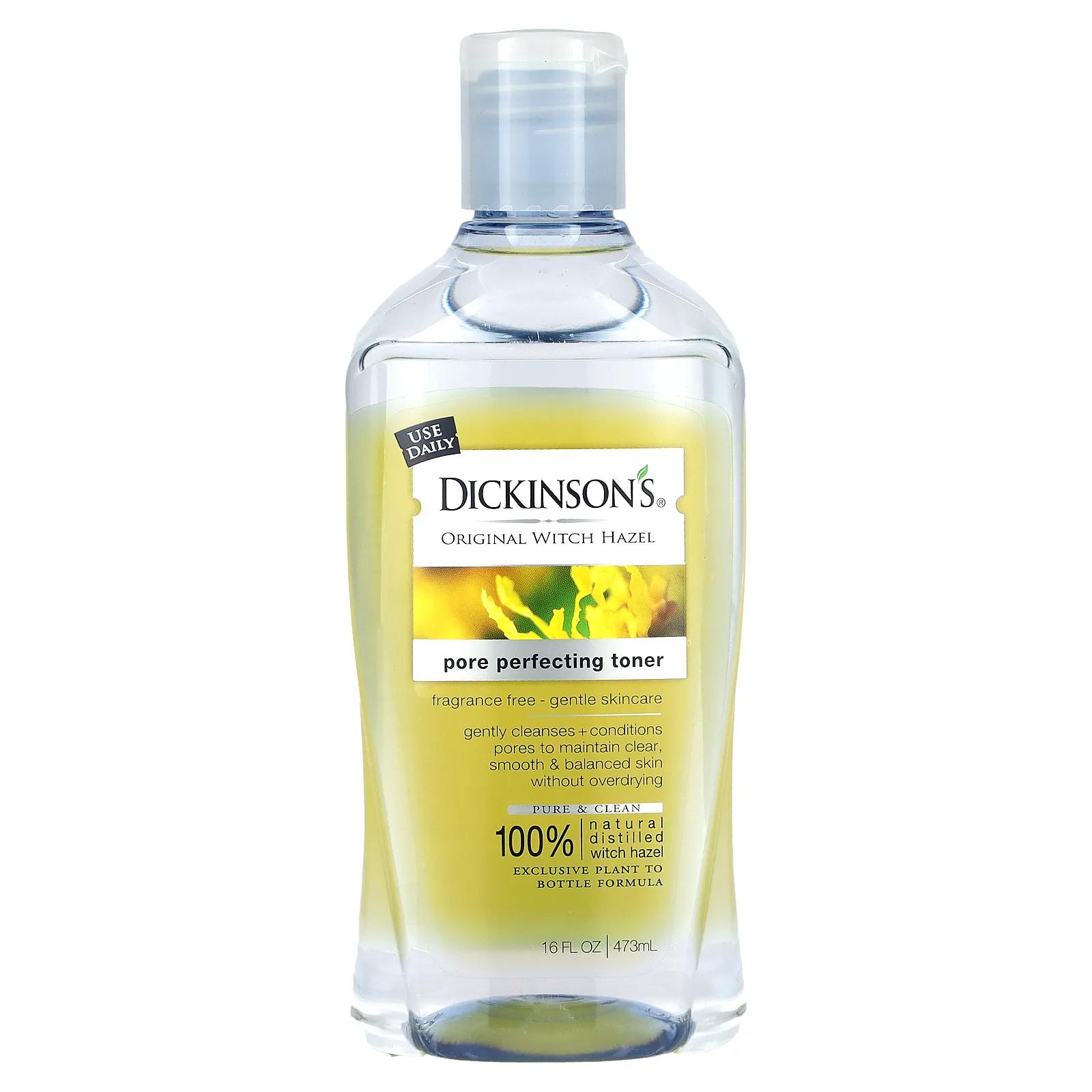 Dickinson Brands Dickinson Brands Тоник для очищения пор натуральный гамамелис 16 жидких унций (473 мл)