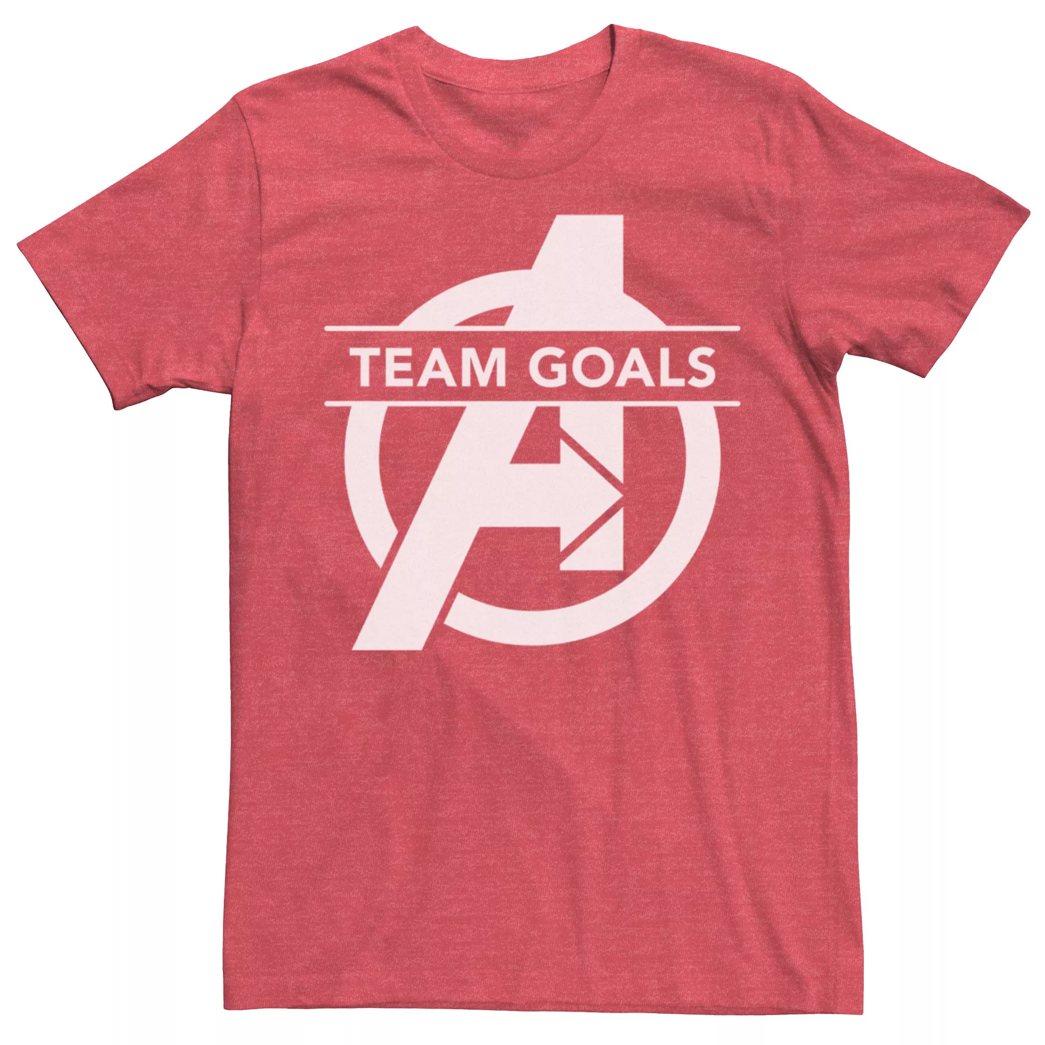 Мужская футболка Marvel Avengers Endgame Team Goals