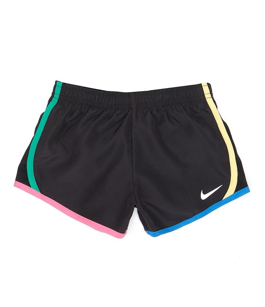 

Эксклюзивные шорты Nike Little Girls 2T–4T, черный