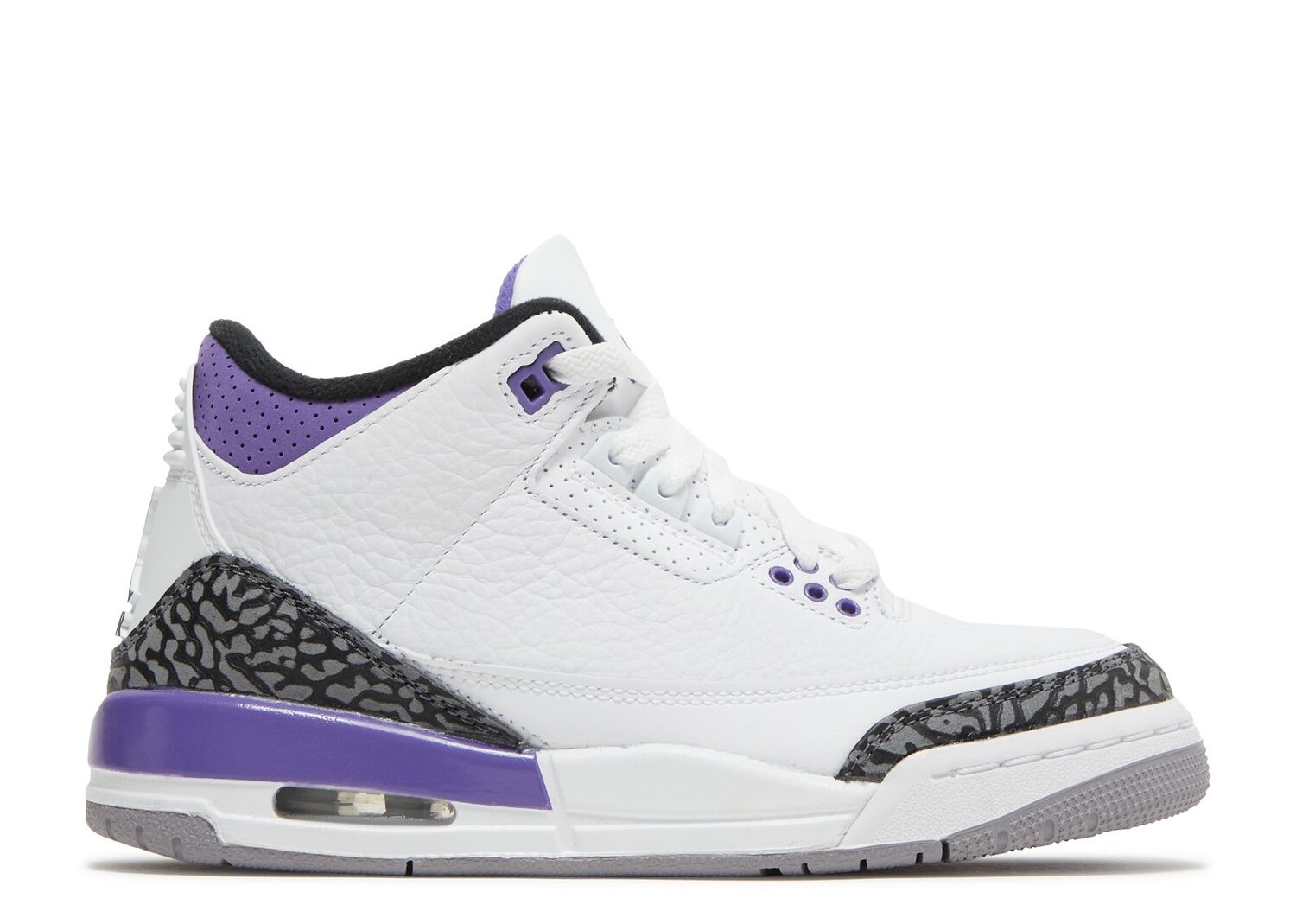 

Кроссовки Air Jordan Air Jordan 3 Retro Gs 'Dark Iris', белый