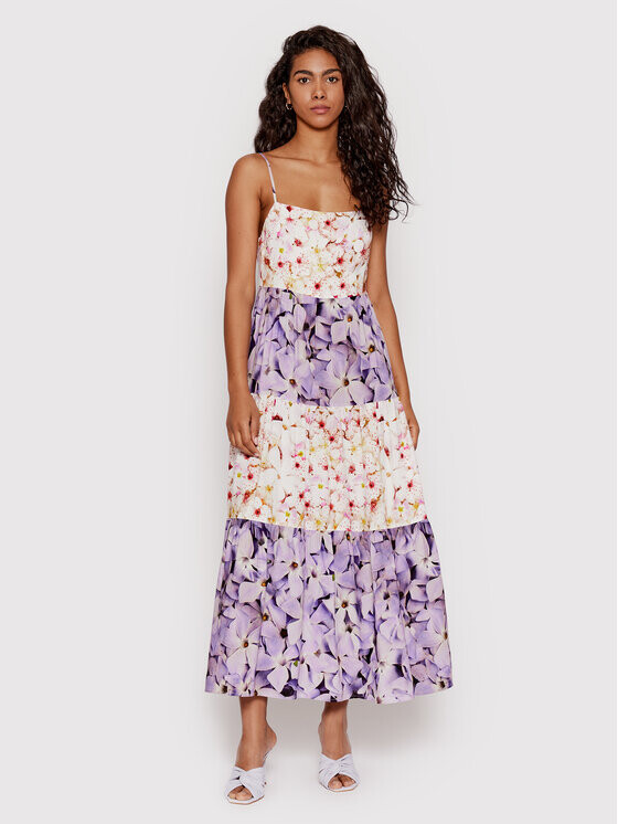 

Летнее платье стандартного кроя Desigual, фиолетовый