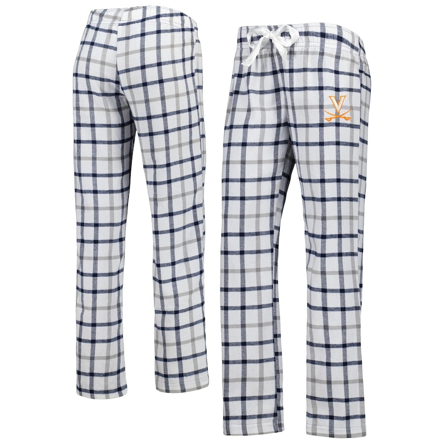 

Пижамные брюки Sideline Apparel Virginia Cavaliers, белый