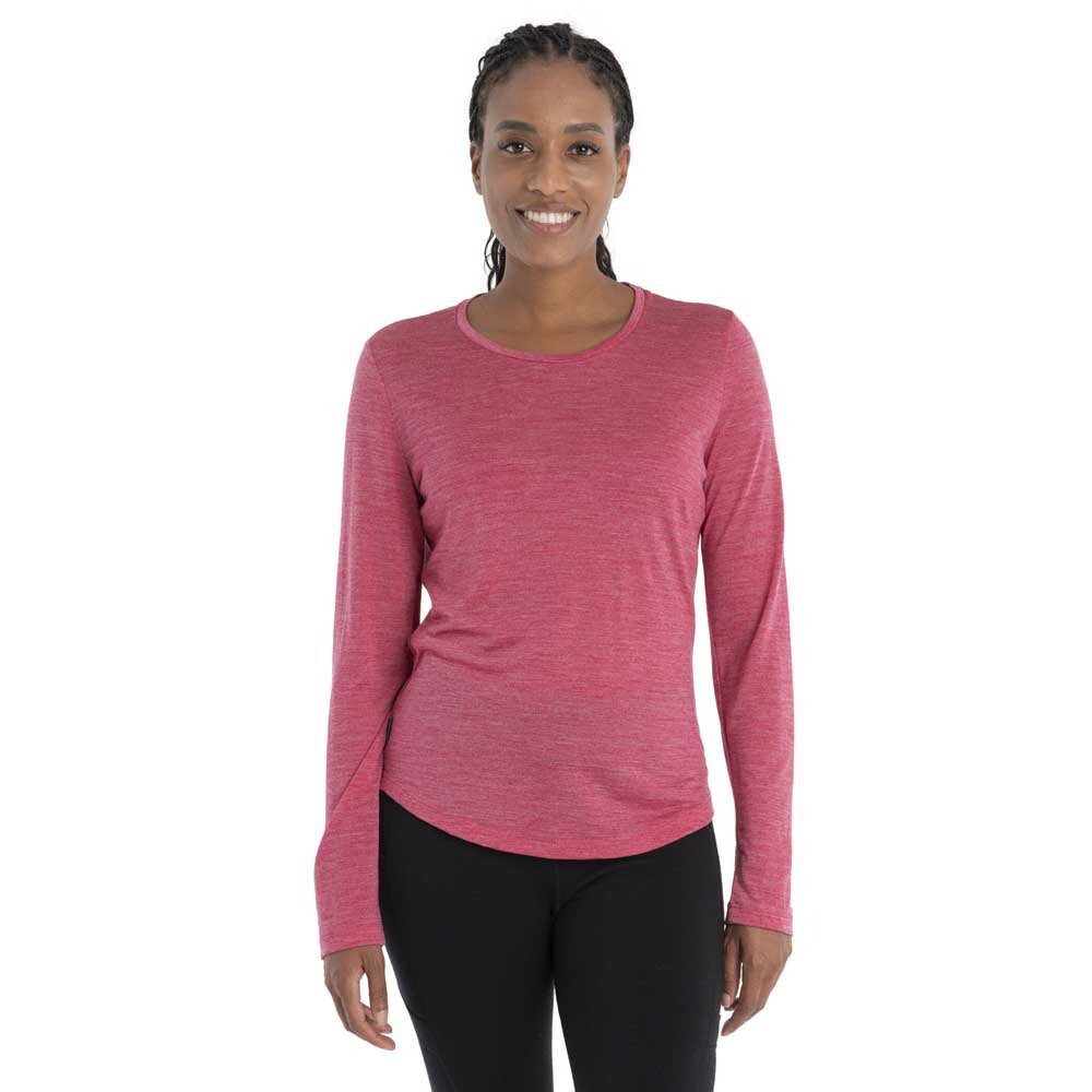 

Футболка с длинным рукавом Icebreaker Sphere II Merino, розовый