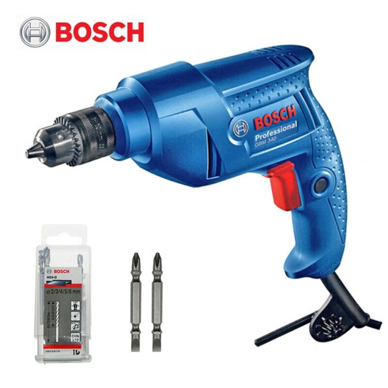 Дрель электрическая проводная Bosch GBM340