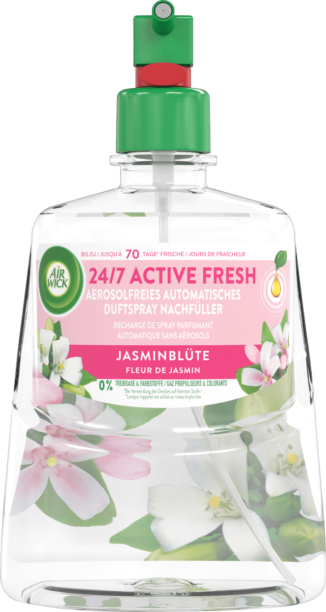 Освежитель воздуха Active Fresh Цветок жасмина сменный блок 228мл AirWick