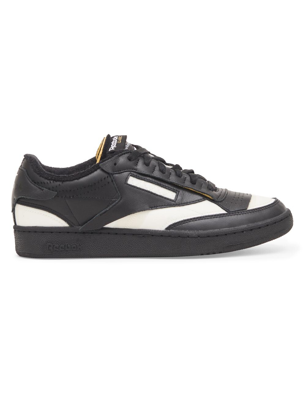 

Кожаные кроссовки Margiela x Reebok Club C Maison Margiela, черный