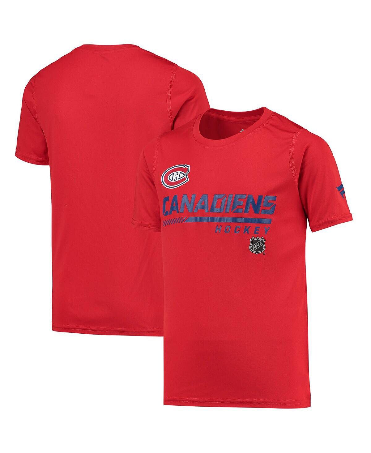

Красная футболка Big Boys Montreal Canadiens Authentic Pro Prime Fanatics