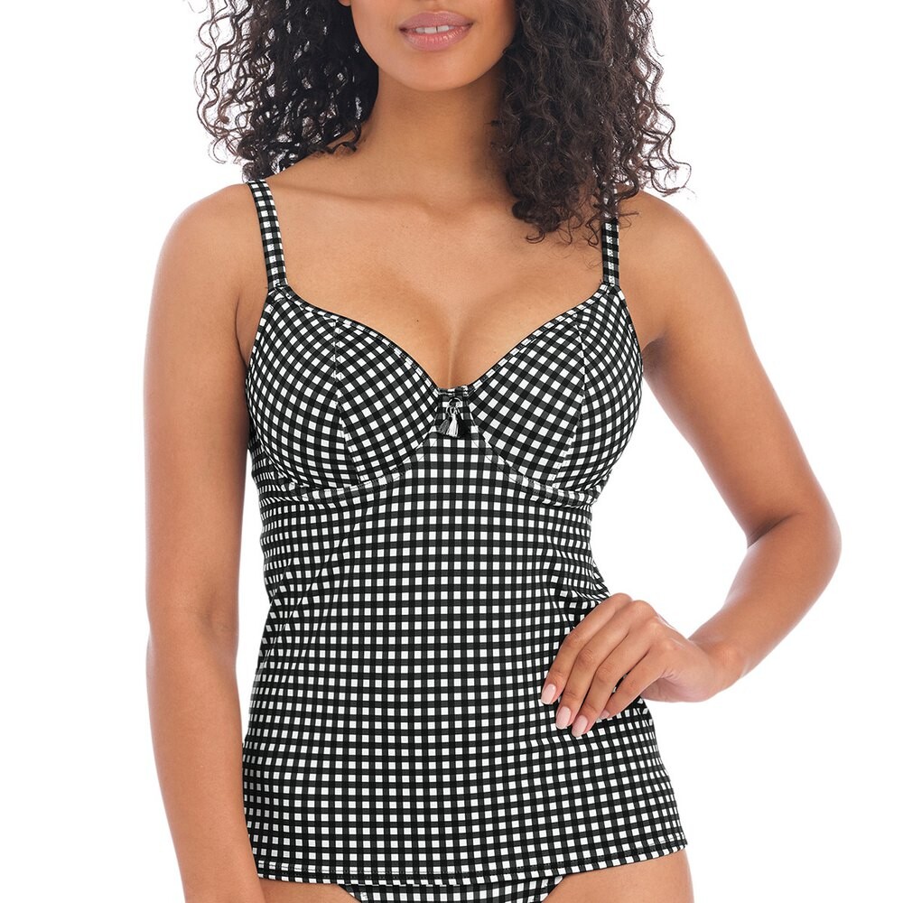 

Топ бикини Freya Swim Vichy Check In Tankini, черный