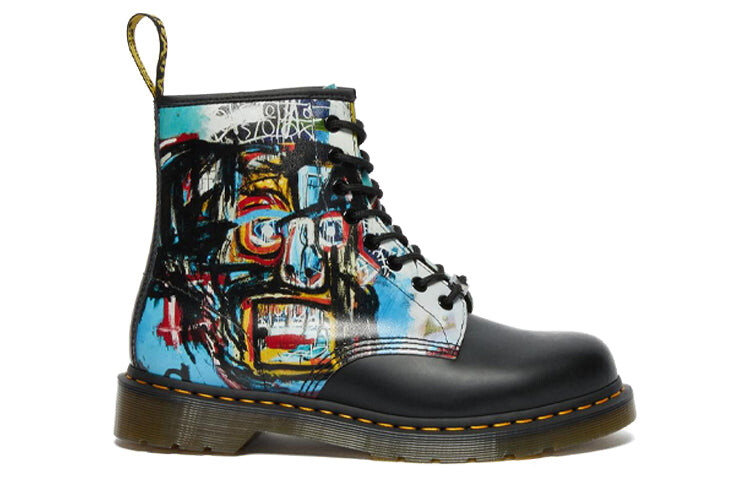 

Ботинки Dr. Martens 1460 Basquiat Leather Lace Up, черный