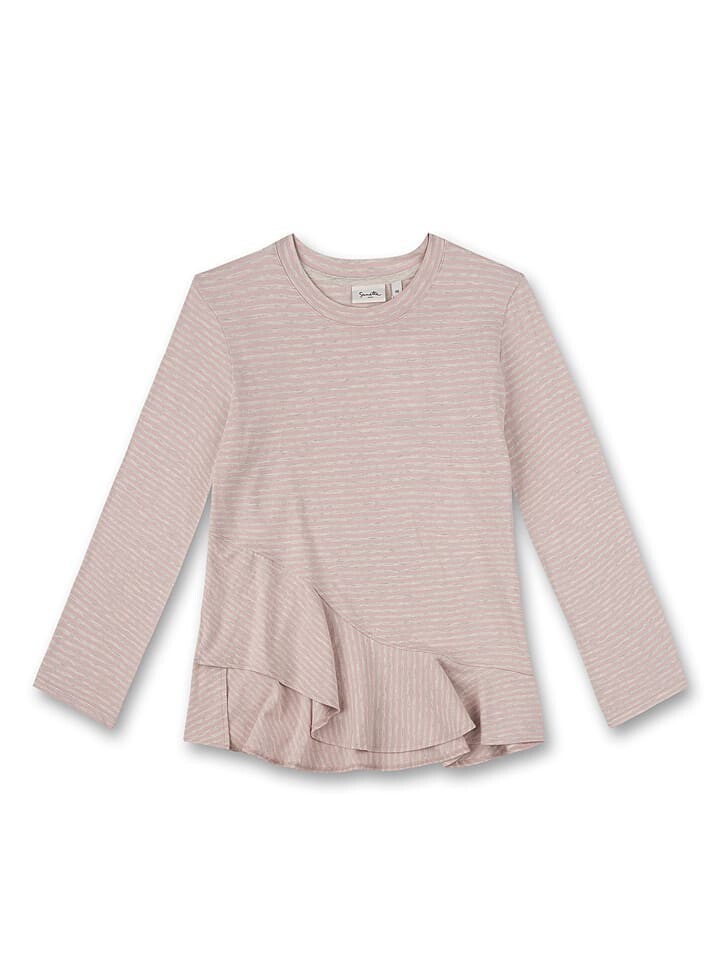 

Лонгслив Sanetta Kidswear, бежевый