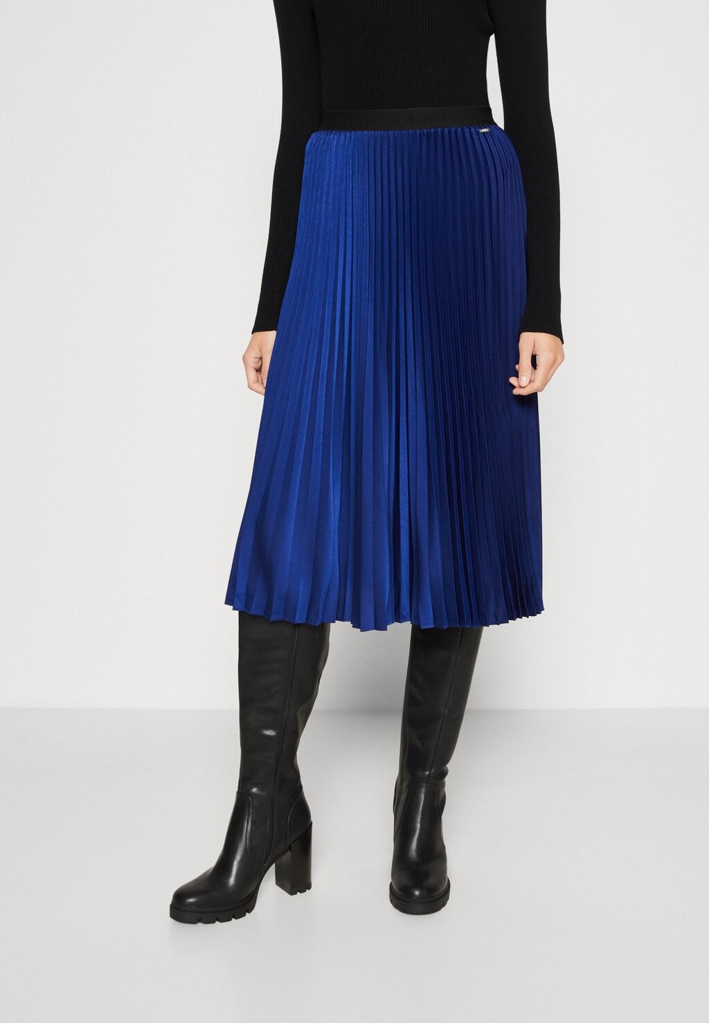 

Юбка плиссе SKIRT Armani Exchange, синий