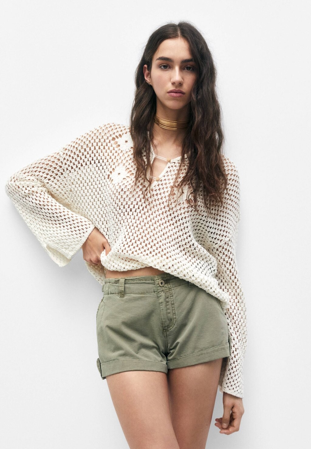

Джинсовые шорты PULL&BEAR