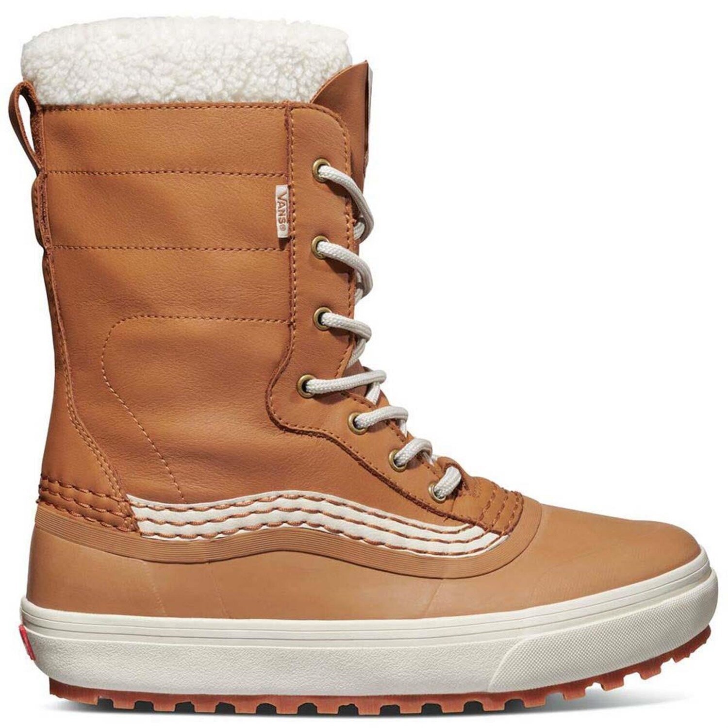 

Ботинки Vans Standard Zip Snow MTE, цвет Chipmunk/Marshmallow