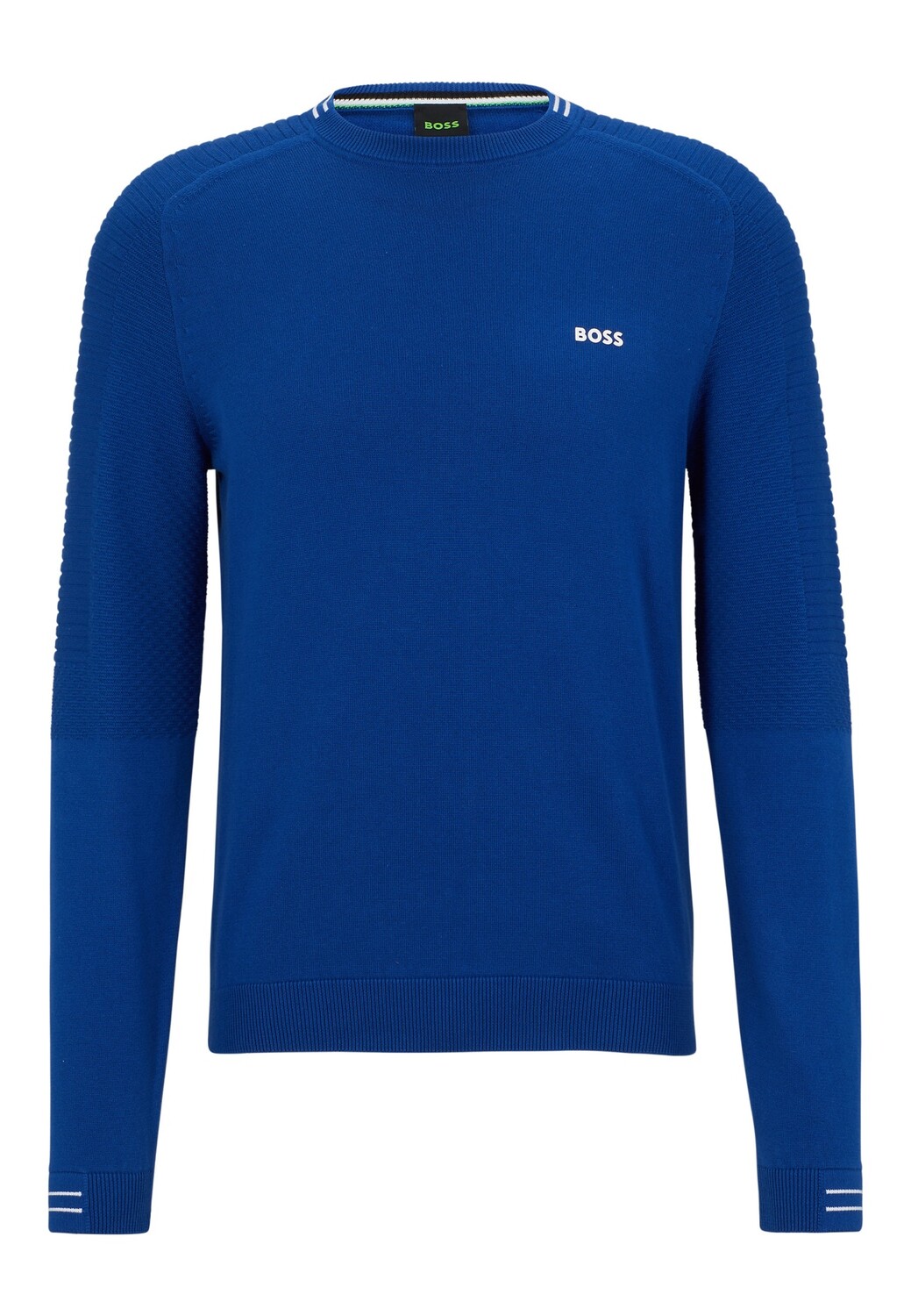 

Свитер BOSS ROLET Regular Fit, синий