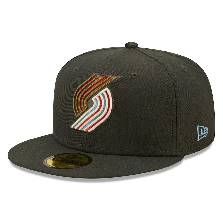 

Бейсболка New Era Portland Trail Blazers, угольный