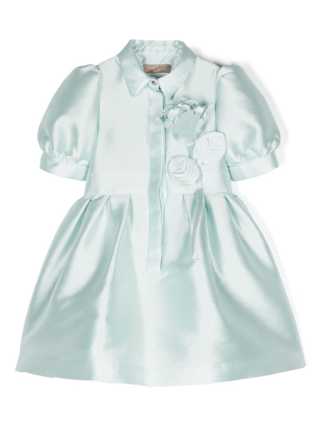 

ELIE SAAB JUNIOR платье с цветочной аппликацией, зеленый