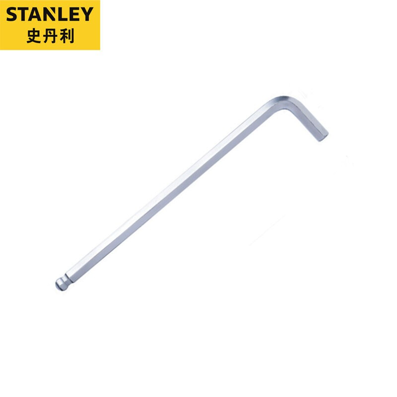 Stanley Набор шестигранных ключей с длинным шариком, 3 дюйма Шестигранный шестигранный L-образный ключ с шаровой головкой на 1/4 дюйма 69-305-23