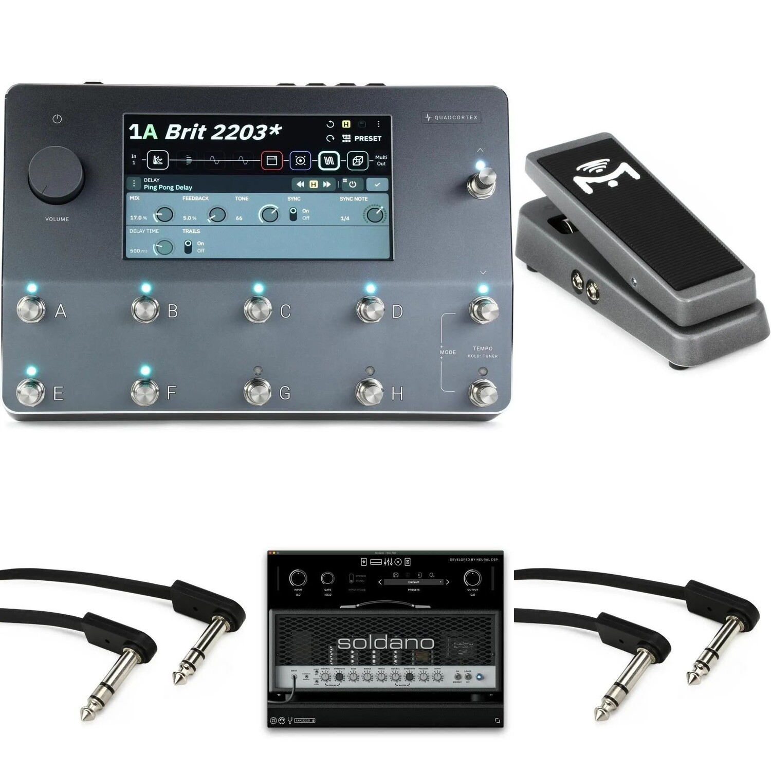 

Новый четырехъядерный процессор Neural DSP Quad Cortex для моделирования цифровых эффектов/профилирования и педали экспрессии