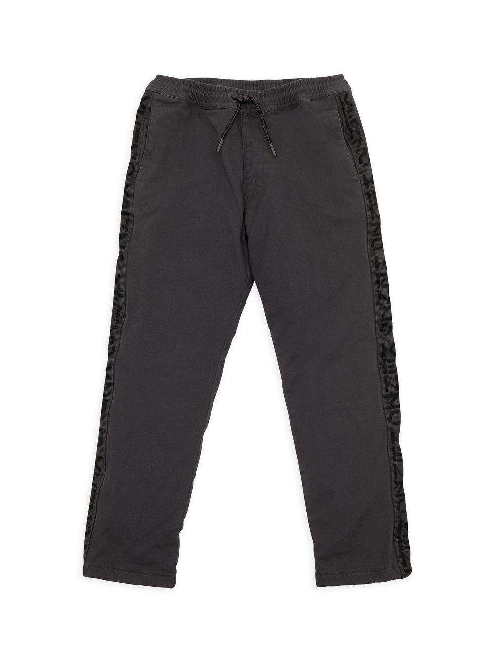 

Брюки Little Boy's & Boy's с тесьмой и кулиской с логотипом KENZO, серый