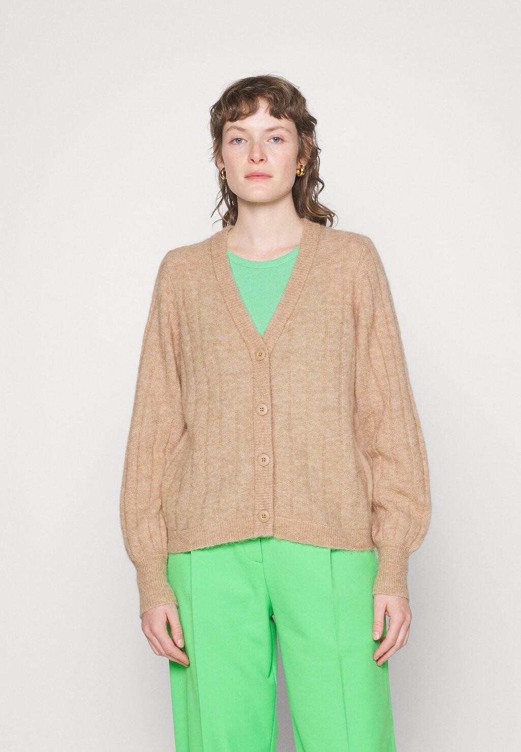 

Кардиган Selected Slfglowie, коричневый