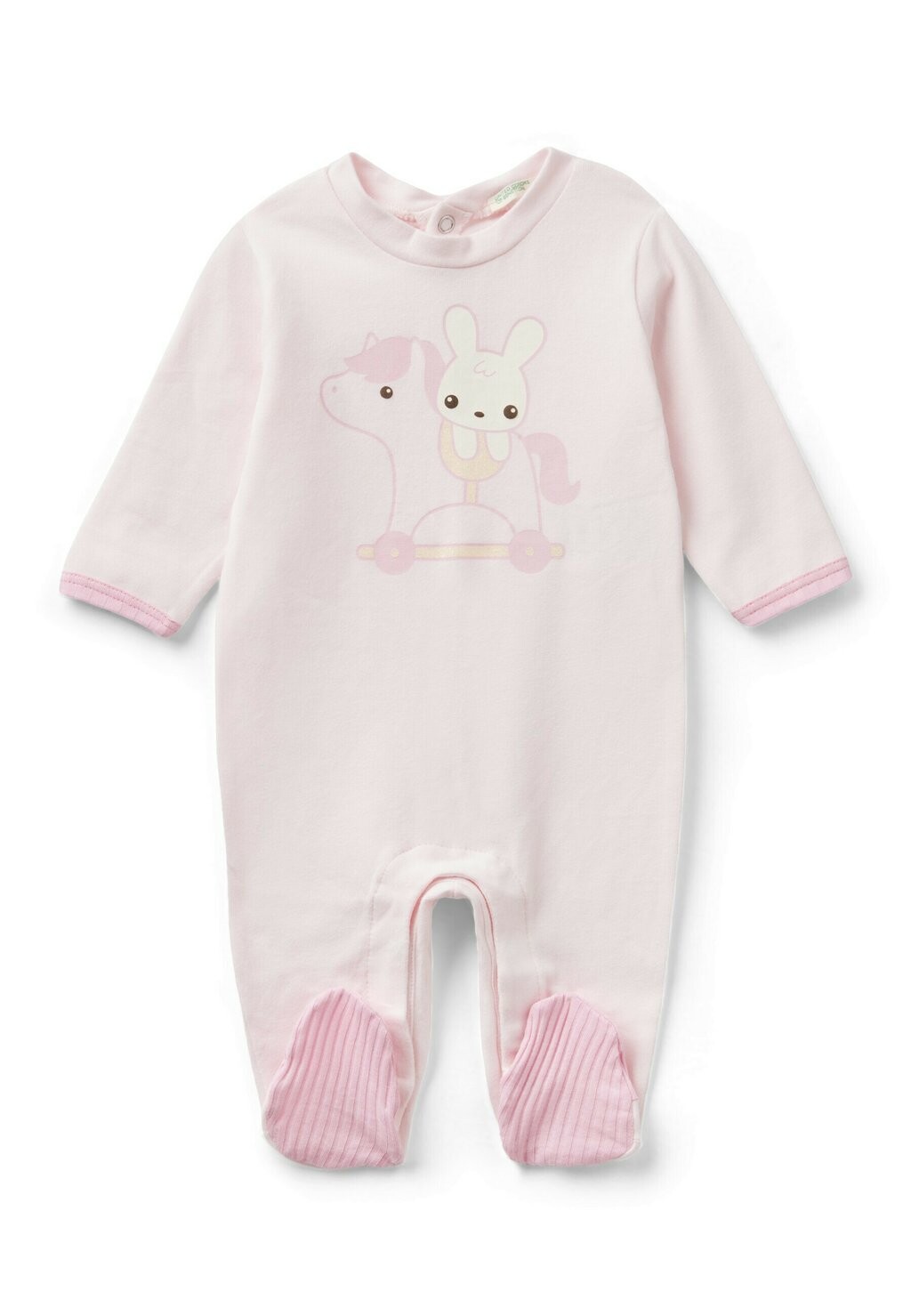 

Комбинезон LONG WITH PRINT United Colors of Benetton, цвет pink
