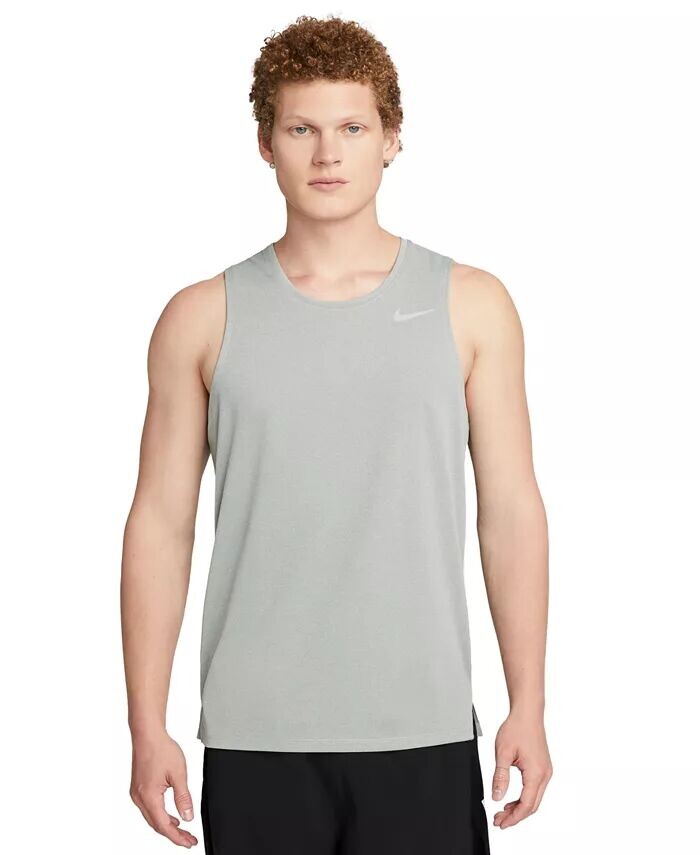 

Мужская беговая майка Miler Dri-FIT Nike, серый