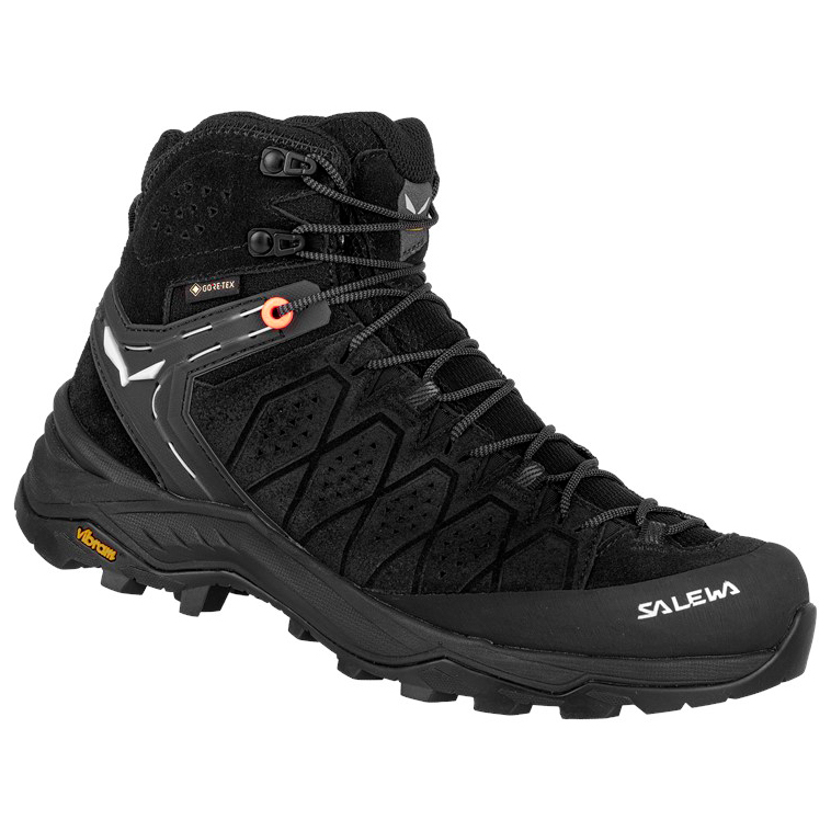 Ботинки для прогулки Salewa Women's Alp Trainer 2 Mid GTX, цвет Black/Black