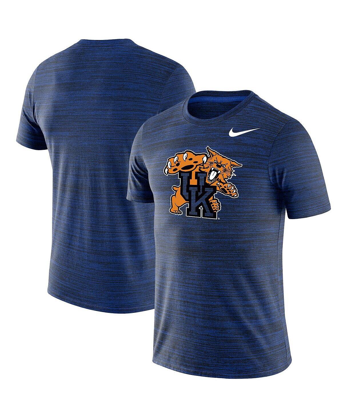 

Мужская футболка Royal Kentucky Wildcats Big & Tall Historic Logo Velocity Space Dye Nike