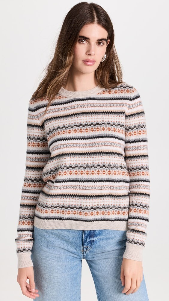 

Свитер Autumn Cashmere Fair Isle Crew Cashmere