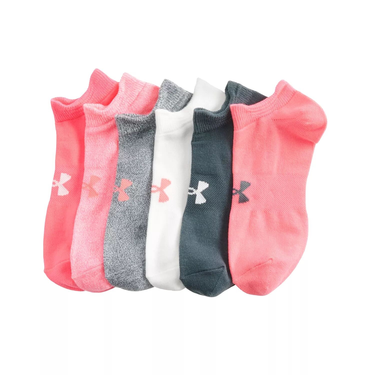 

Набор из 6 женских носков-непоказов Under Armour Essential Under Armour, белый