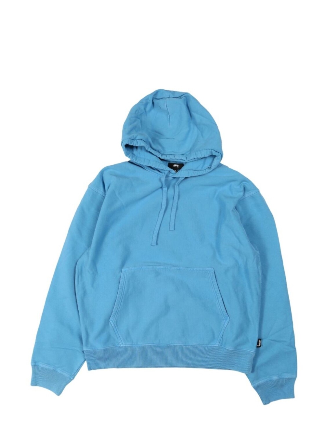 

Stüssy хлопковая толстовка с капюшоном, синий