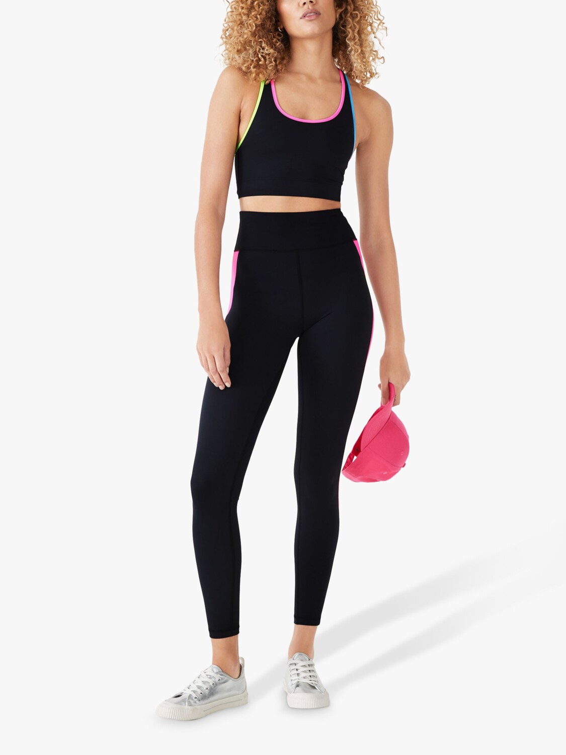 

hush Спортивный бюстгальтер Rebecca Color Edge, Черный/Мульти