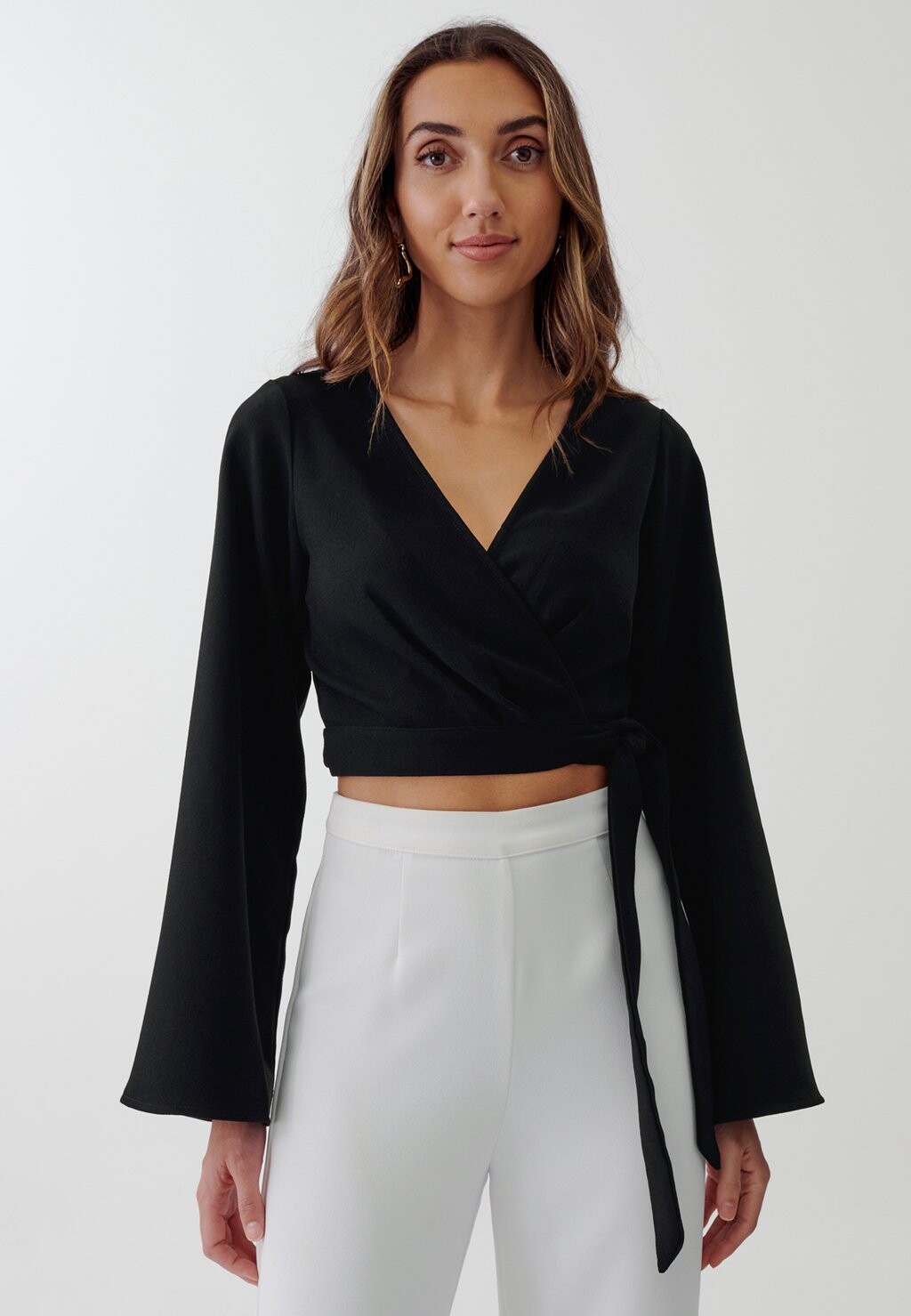 

Блузка CAITLIN BLOUSE TUSSAH, цвет black