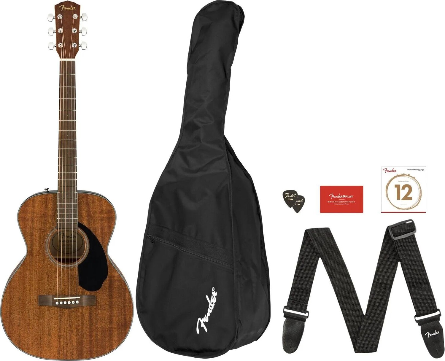 

Комплект Fender CC-60S Concert — красное дерево