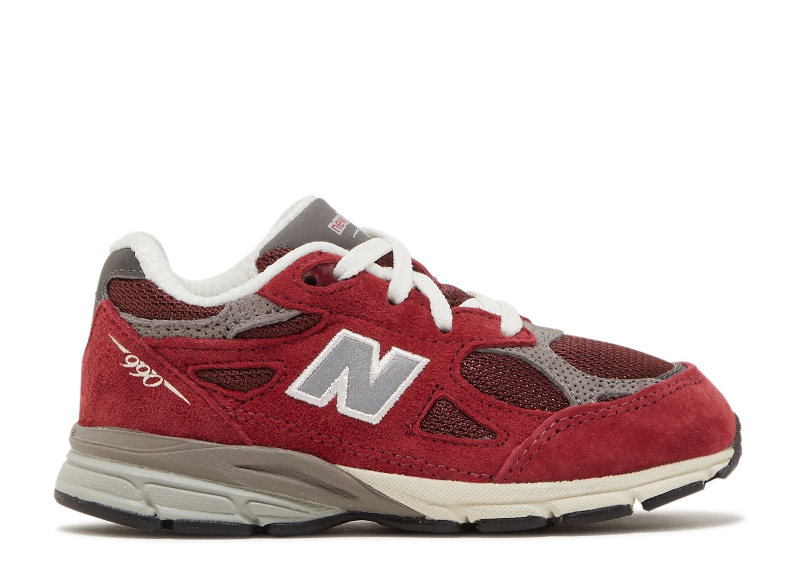 

Кроссовки New Balance Teddy Santis X 990V3 Toddler 'Scarlet Marblehead', красный