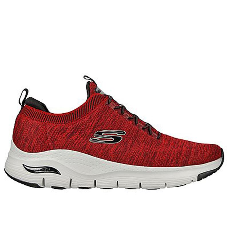 

Мужские кроссовки Skechers для ходьбы 232301_RDBK Красный с резинкой, Серый