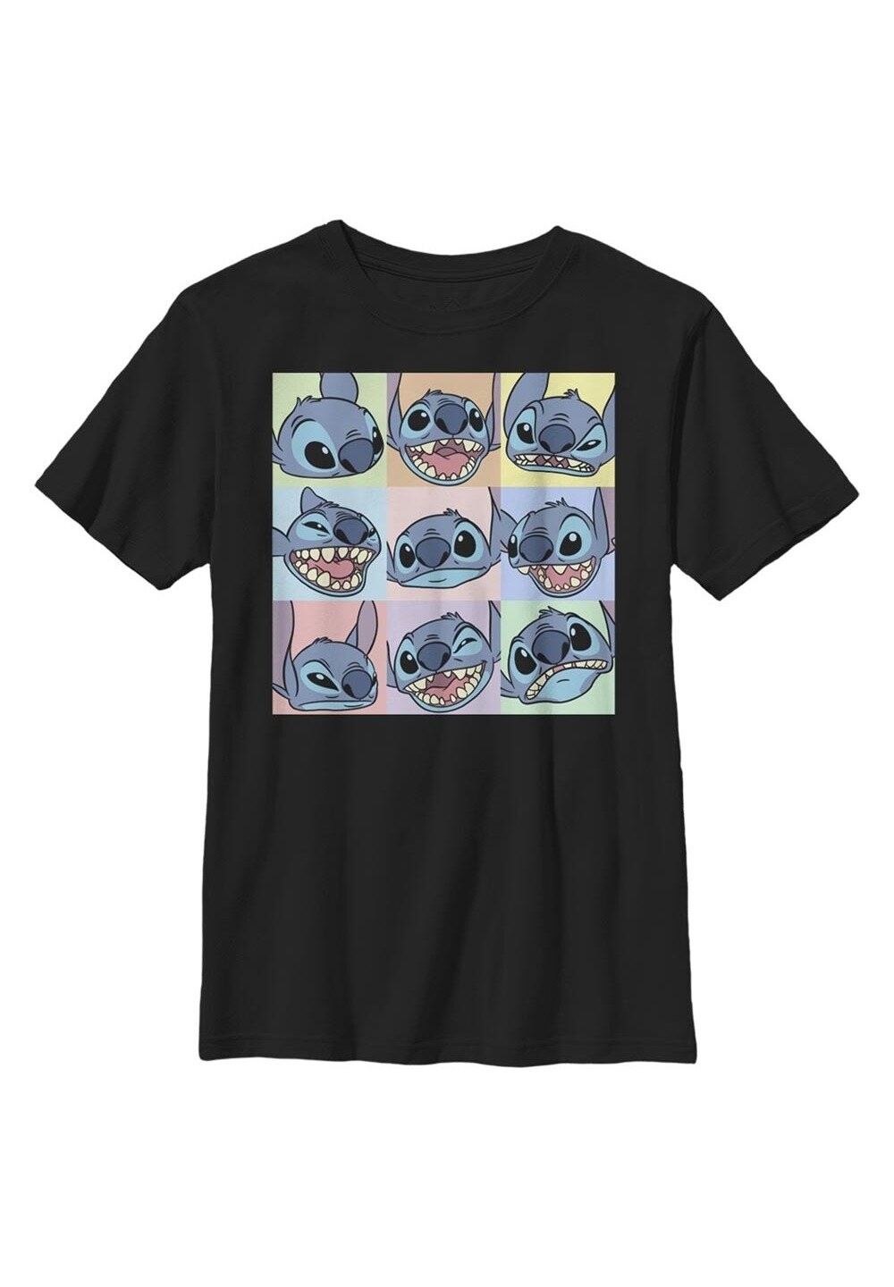 

Футболка с принтом Disney Lilo & Stitch 9 Box Stitch Disney, черный