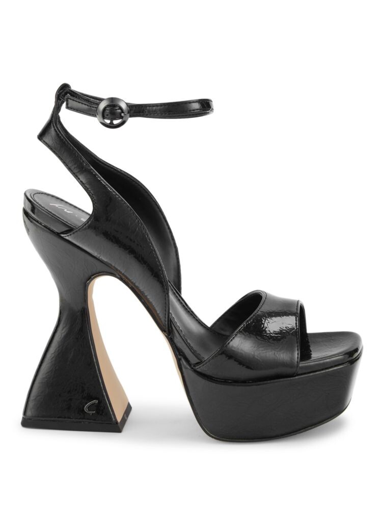 

Сандалии на платформе с ремешком на щиколотке Alisa Circus By Sam Edelman, черный