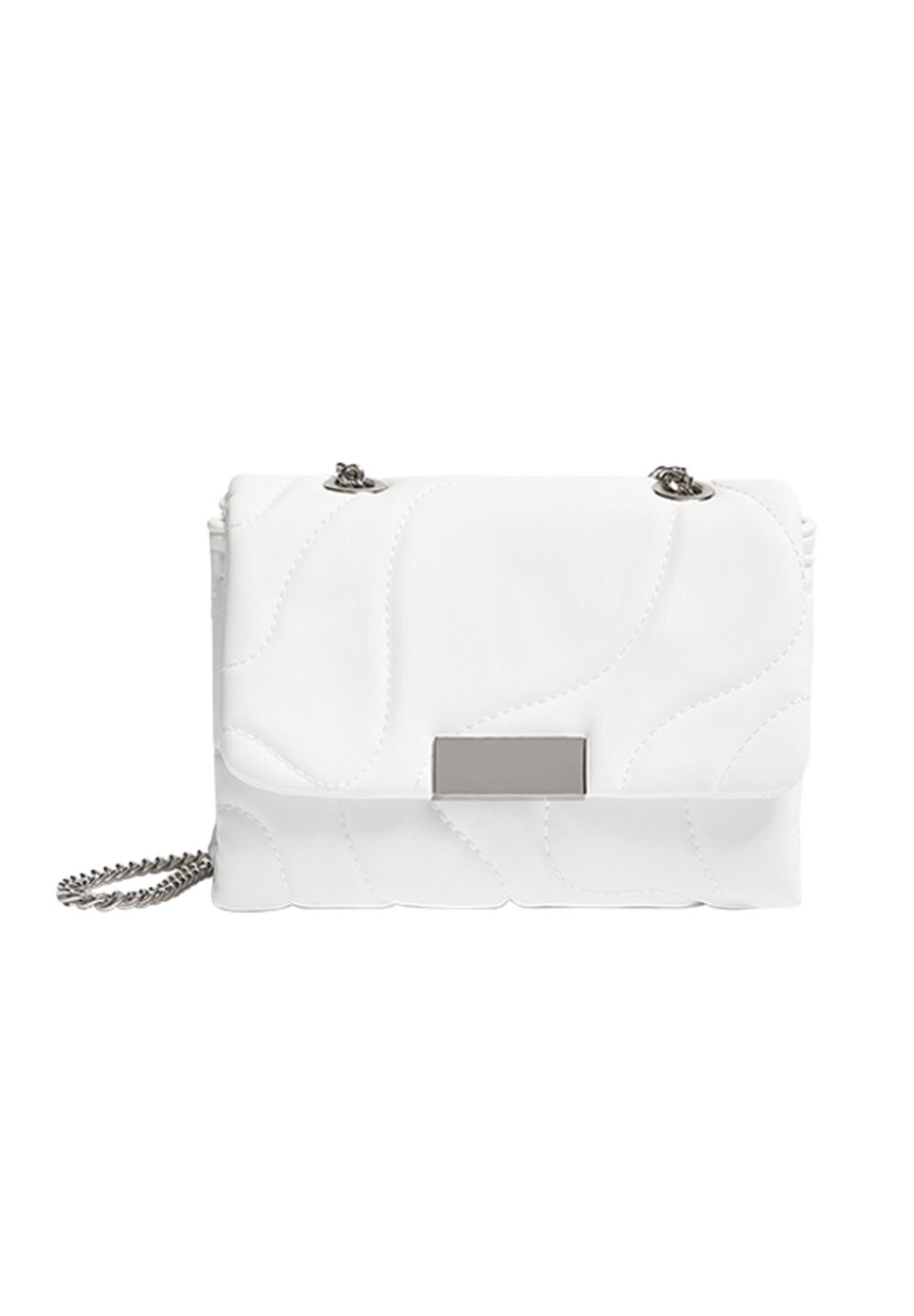 

Сумка через плечо GESTEPPTE UMHÄNGE PULL&BEAR, цвет white