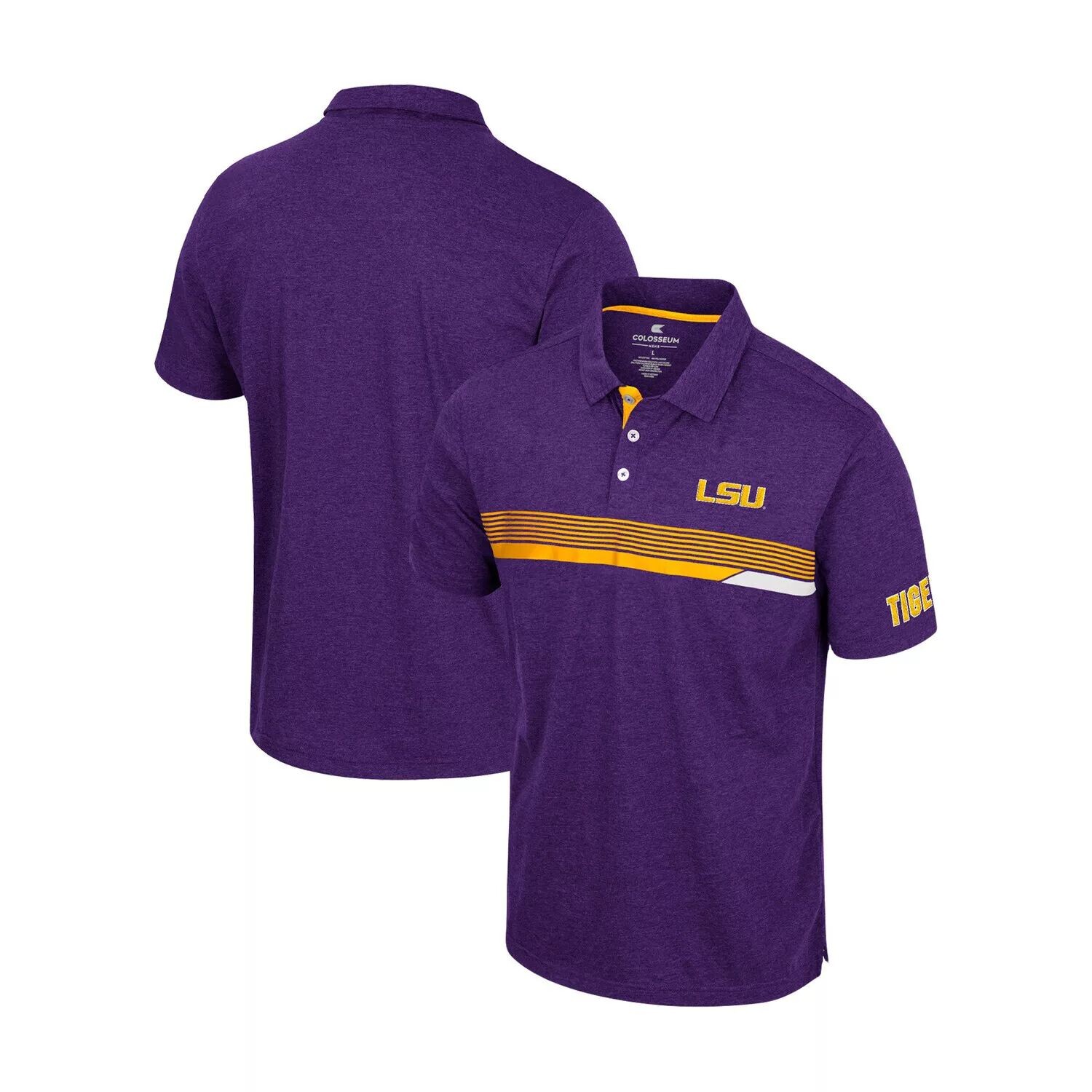 

Мужская фиолетовая футболка-поло LSU Tigers No Issueo Colosseum