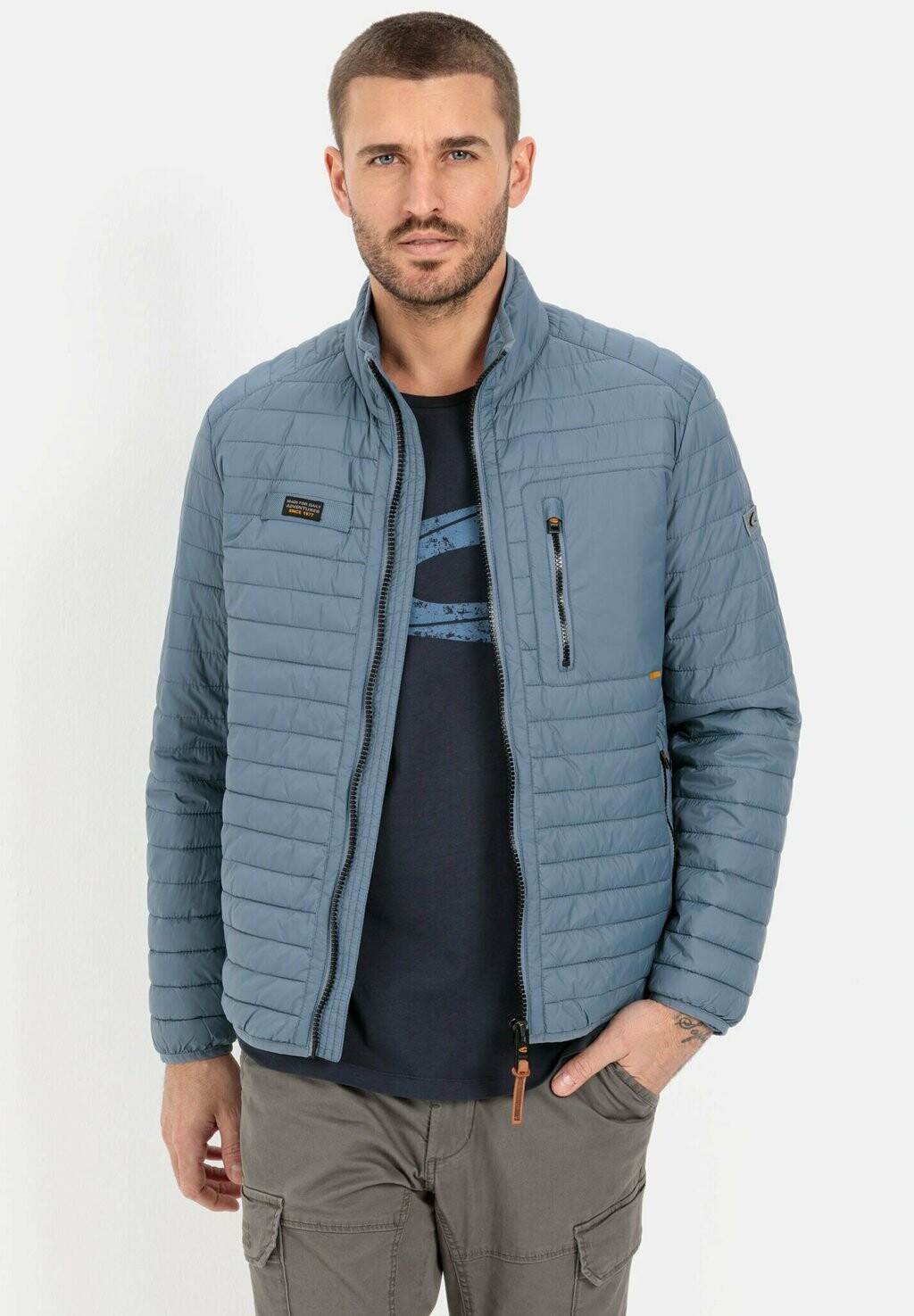

Демисезонная куртка STEPP camel active, цвет stone blue